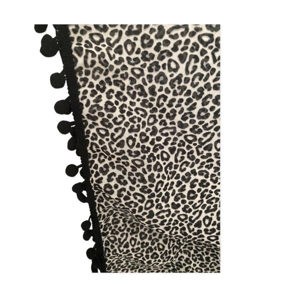 NWT West Loop Beach Cover Up Sheer Leopard Print One Size - Picture 4 of 5